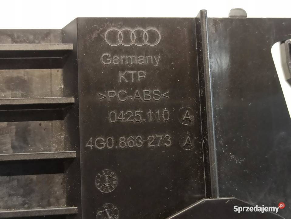 AUDI A7 4G POPIELNICZKA SCHOWEK PIANO 4G0863273A osobowe dolnośląskie