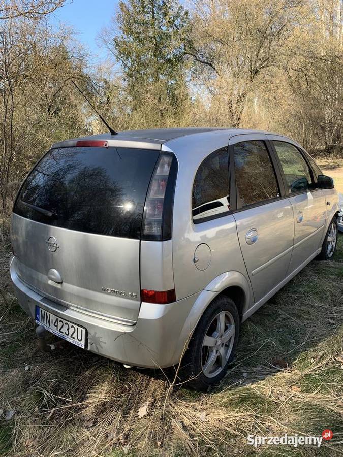 Opel Meriva A lifcie 2006 16 benzyna uszkodzony Nadarzyn