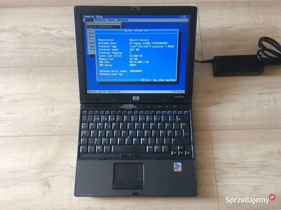 Laptop HP Compaq nc4200 Łódź