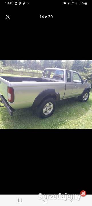 Nissan navara d22 kingcab pickup 25 tdi 4x4 2000 Słupsk sprzedam