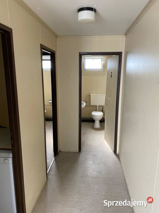 KONTENER SOCJALNY 2 x WC ANEKS KUCHENNY Wrocław