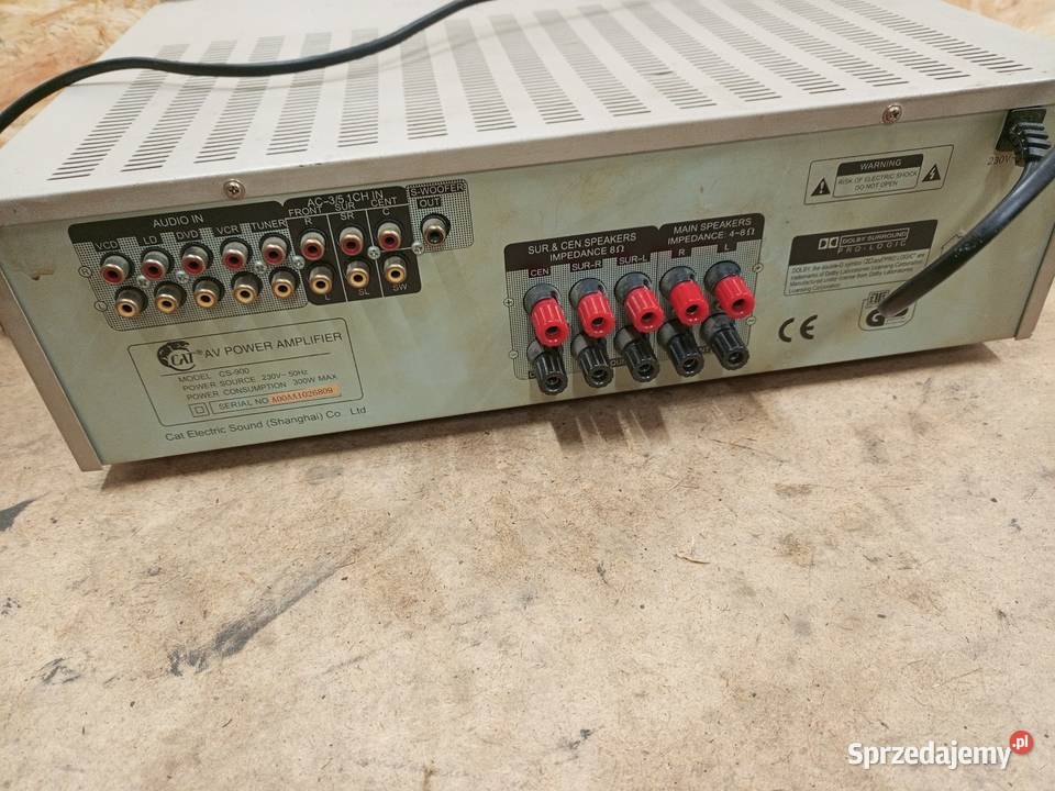 Wzmacniacz Cat sc900 dolnośląskie Wołów