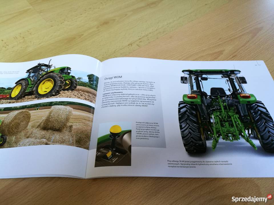 Katalogi John Deere serie 6M 6R 6MC 6RC 5 5M 5GL Szamotuły
