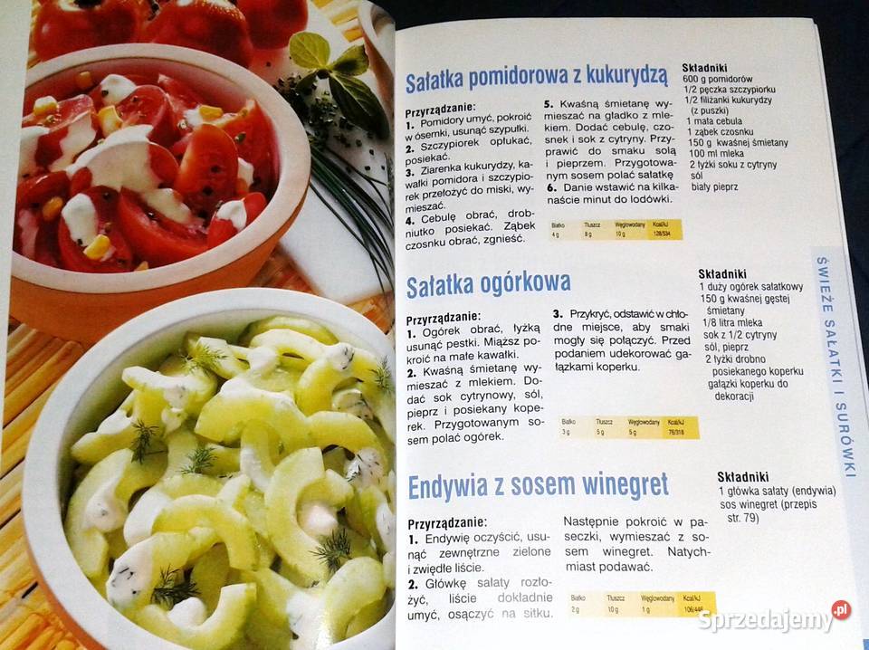 Wyśmienite sałatki Monika Kilis Chełm sprzedam
