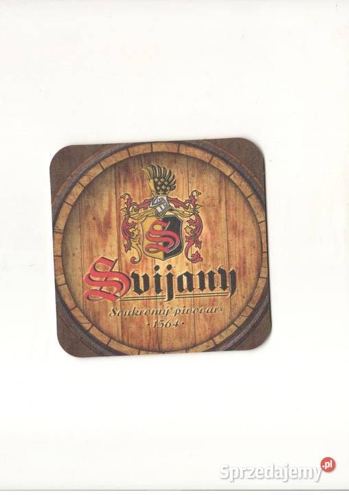 Svijany podstawka do piwa 16 Birofilistyka Gliwice
