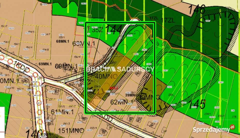 Grunt 2900m2 Sygneczów sprzedam