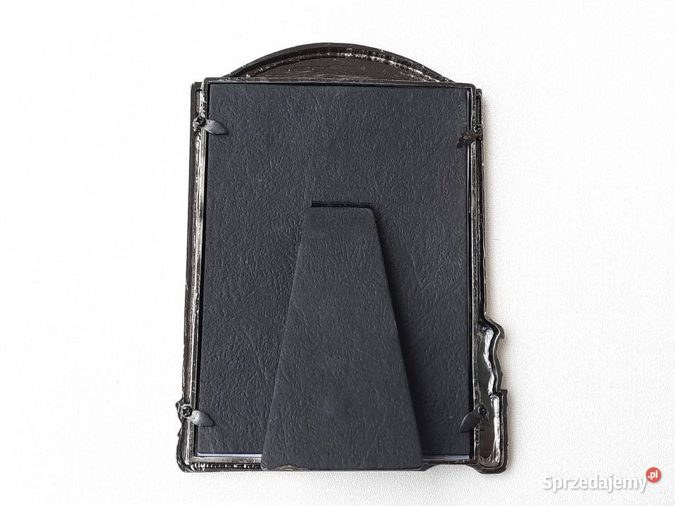 Stara cynowa ramka na zdjęcie łódzkie Łódź