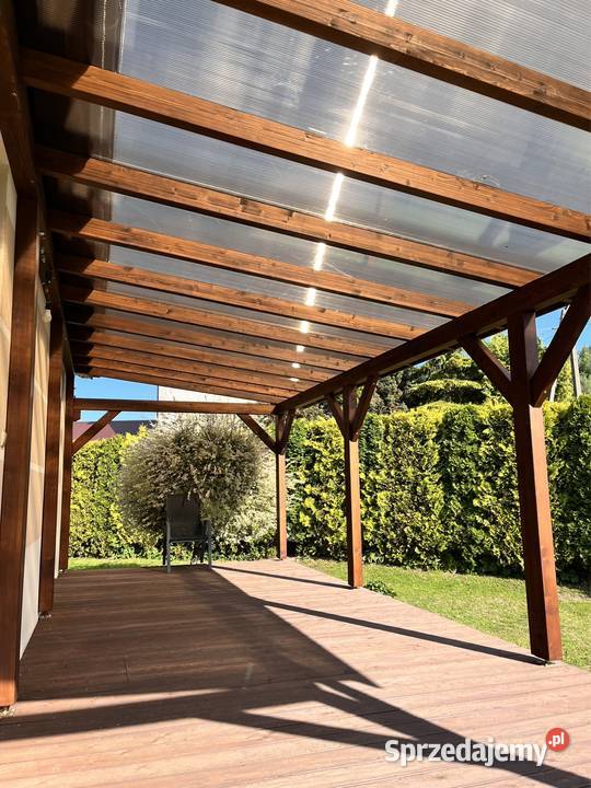 Zadaszenie tarasu pergola Pilzno sprzedam