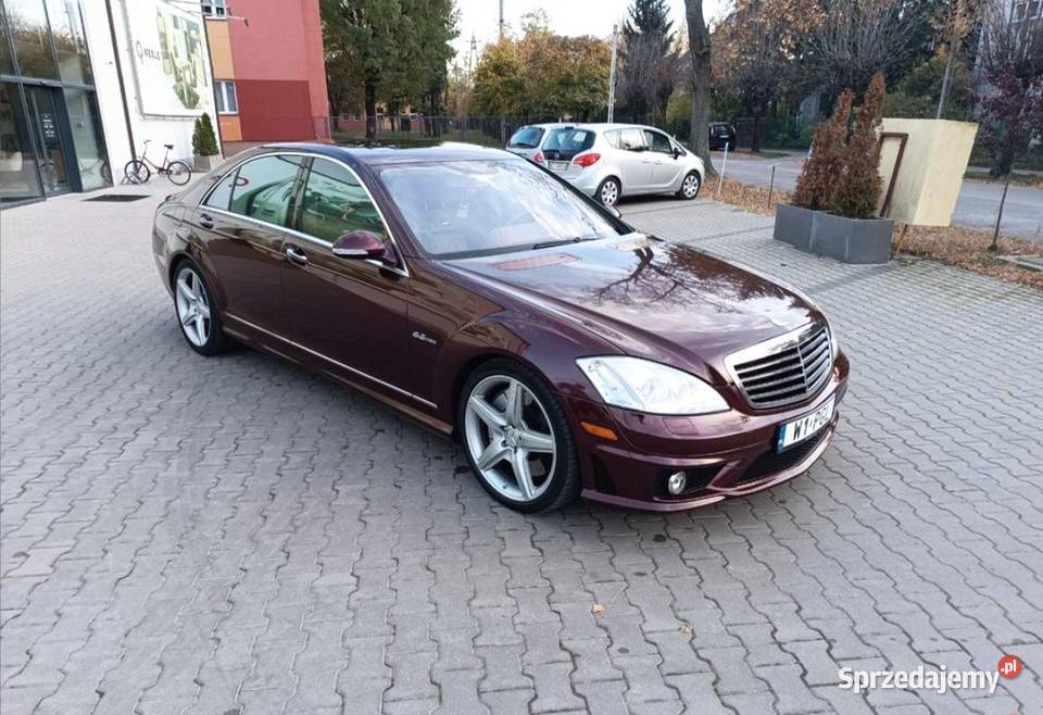 Mercedes SKLASA W221 S63AMG V8 525 2009R LIFT aluminiowe felgi Żyrardów