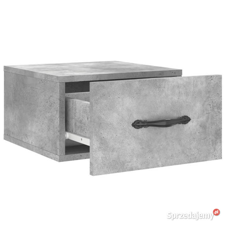 Wisząca szafka nocna szarość betonu 35x35x20 Warszawa sprzedam