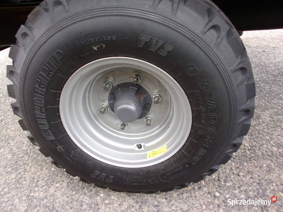 NOWA przyczepa rolnicza EUROMASZ 3t trzystronny Opoczno