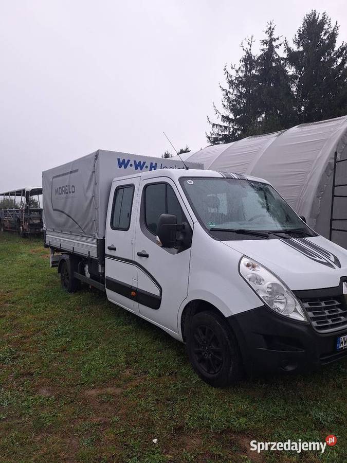 Renault master wywrotka kiper brygadowks nieuszkodzony podkarpackie Sanok