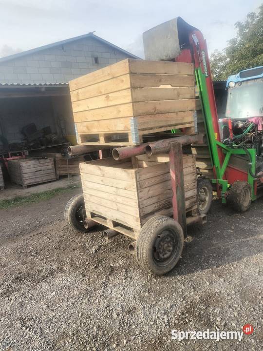 Wózek transportowy na dwie skrzynie kombajn do Sandomierz