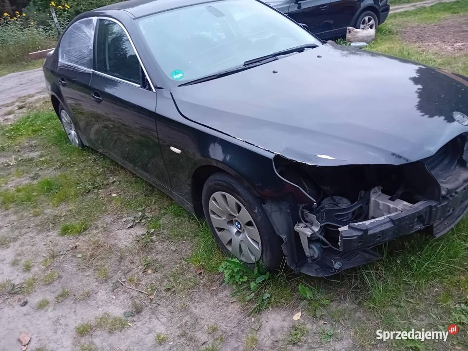 BMW e60 2005 części m54b22 Black sapphire Pozostałe Drezdenko sprzedam