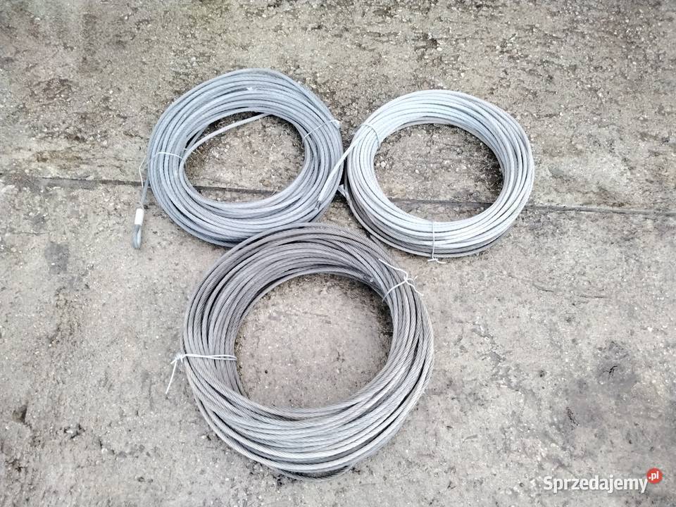 Lina stalowa ocynkowana 8mm Ryczywół