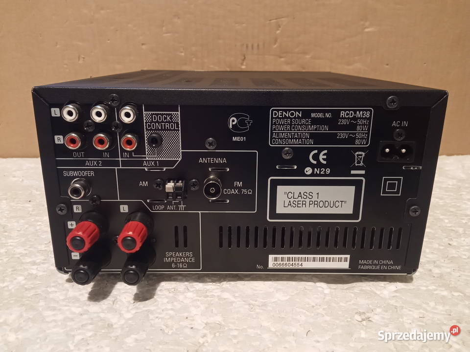 DENON RCDM38