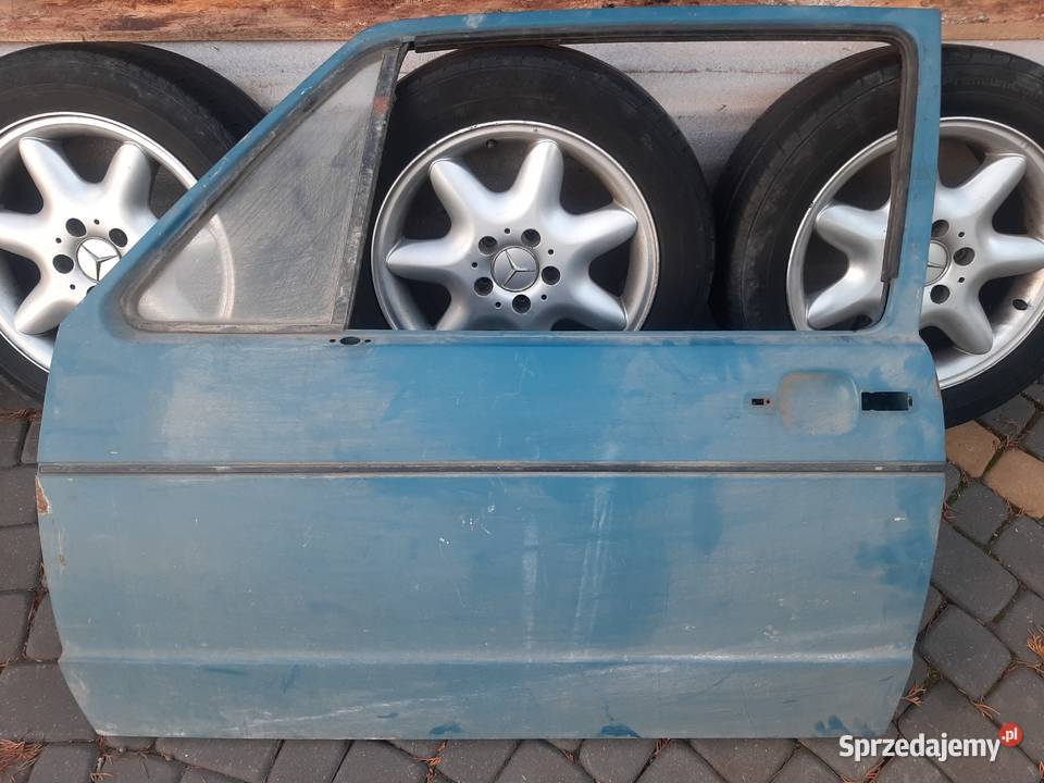 Volkswagen Golf I Mk1 drzwi lewe 3D