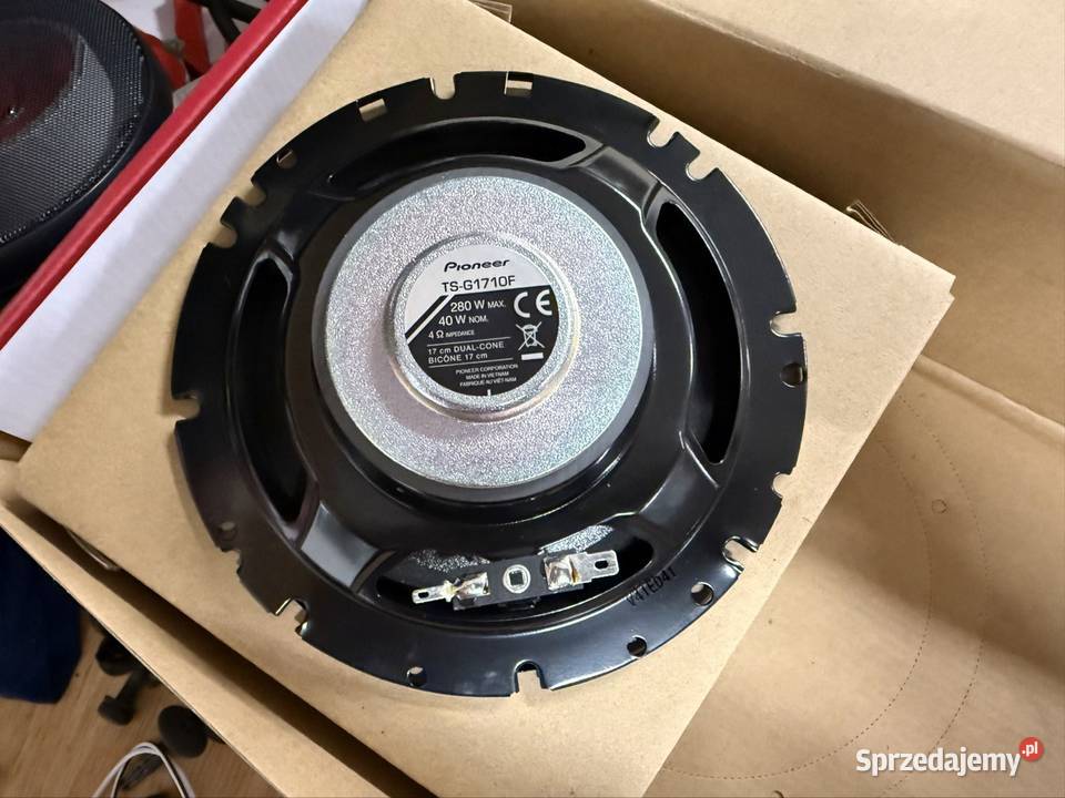 Głośniki samochodowe Pioneer TSG1710F 160 i 165 mm Otwock sprzedam