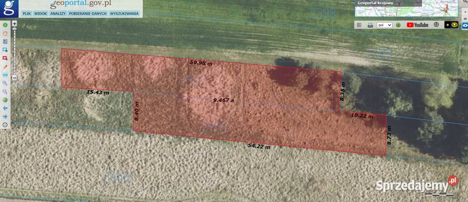 Działki rekreacyjne na terenie roztocza w Krasnobród