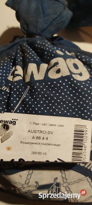 Łańcuchy antypoślizgowe do wózków Układ napędowy