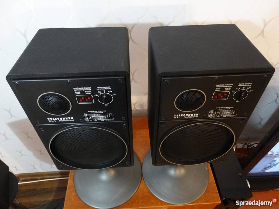 Audiofilskie kolumny Telefunken Profesional TLX Słuchawki i głośniki Jasło