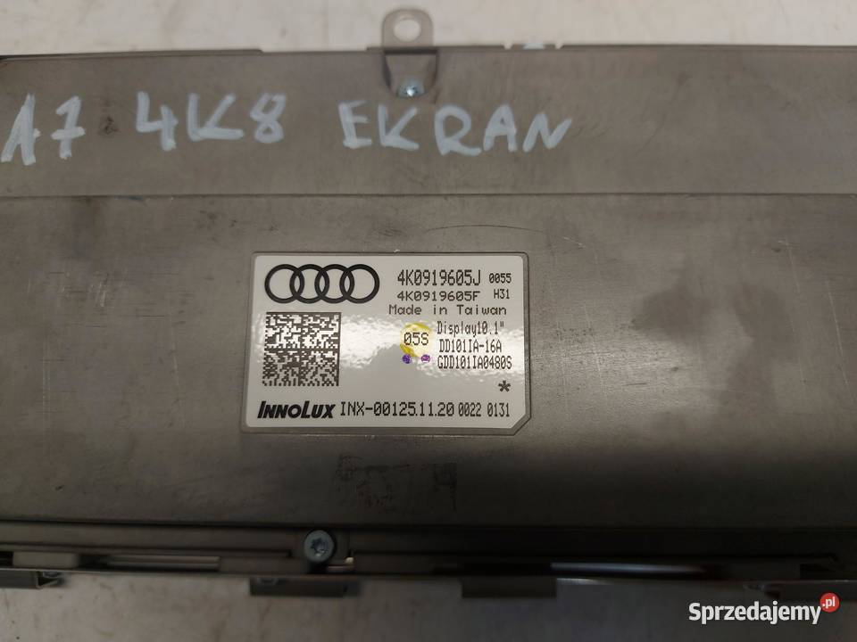 Audi A7 II 4K8 4M0 TFSI WYŚWIETLACZ EKRAN MMI dolnośląskie