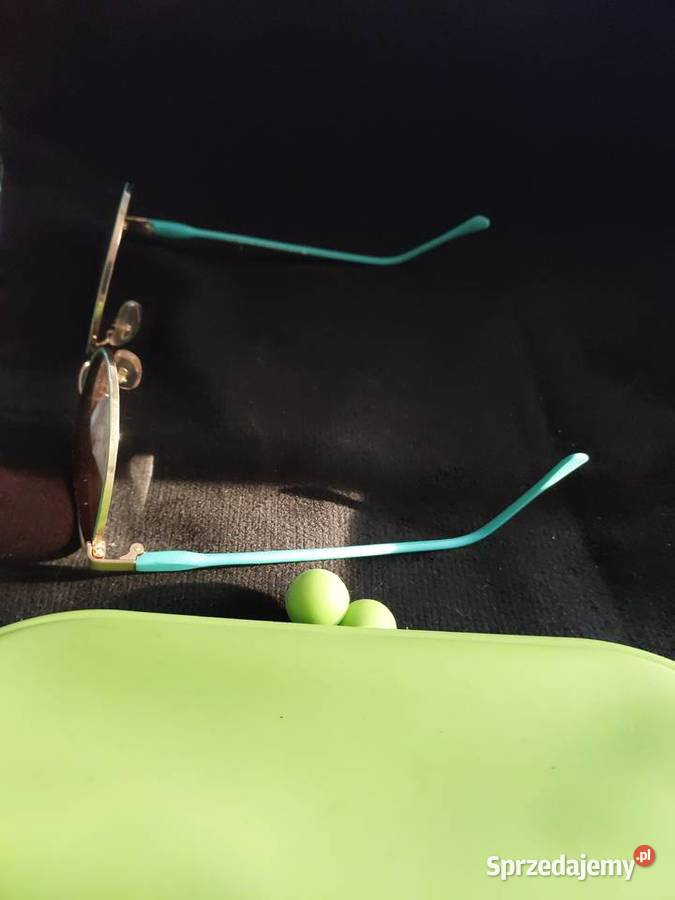 Okulary przeciwsłoneczne Esenbach metal zielony