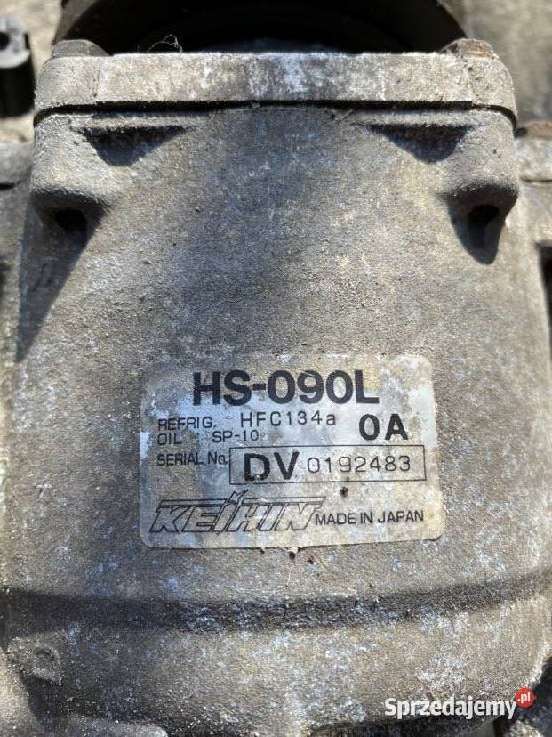 Sprężarka klimatyzacji HS090L DV 0192483 Pozostałe