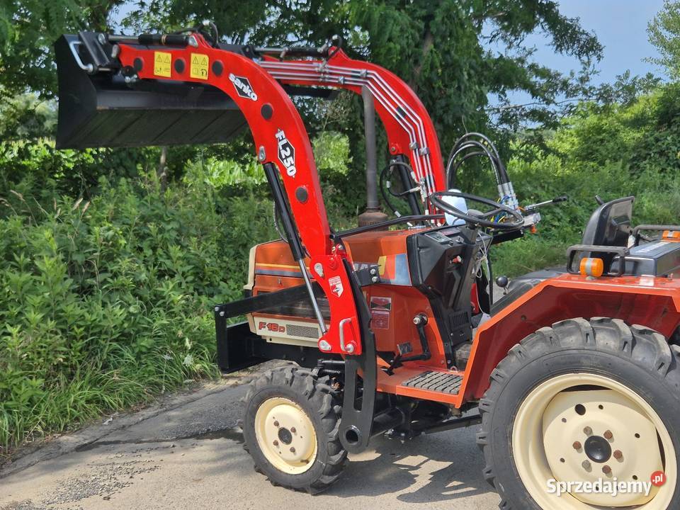 Traktorek YANMAR F16D 16 44 Ładowacz FL250 dolnośląskie Małuszyn