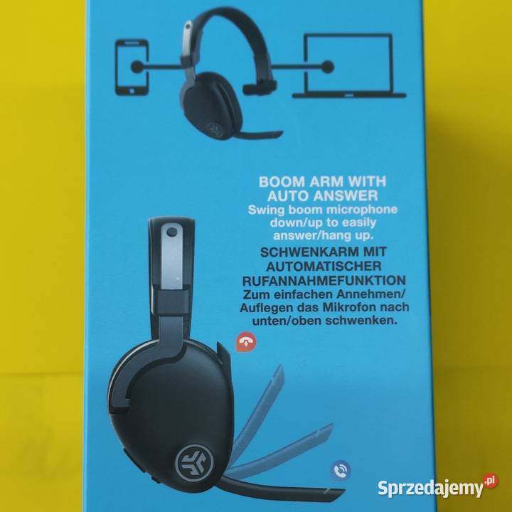 Słuchawki Jlab Work Wireless Nowe Audio Wągrowiec