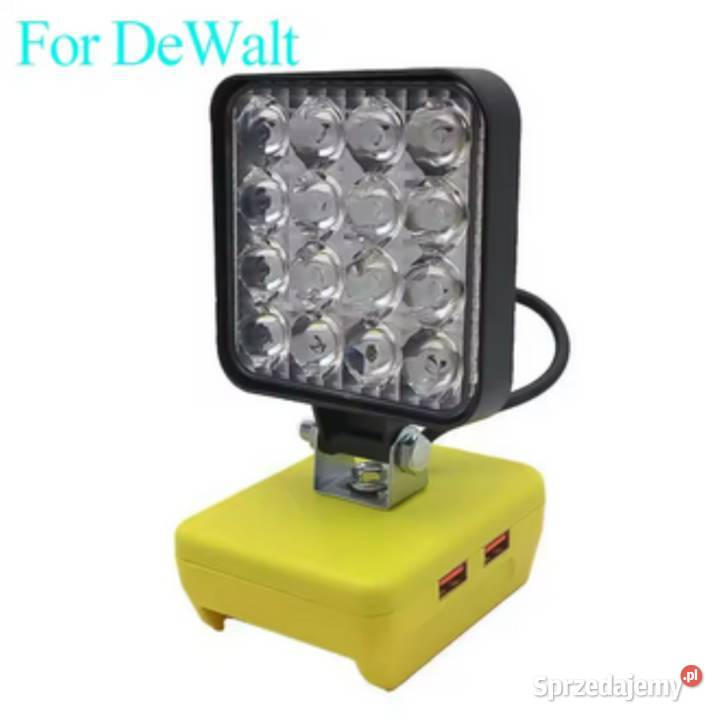 Lampa do DEWALT 2xUSB robocza warsztatowa Bydgoszcz