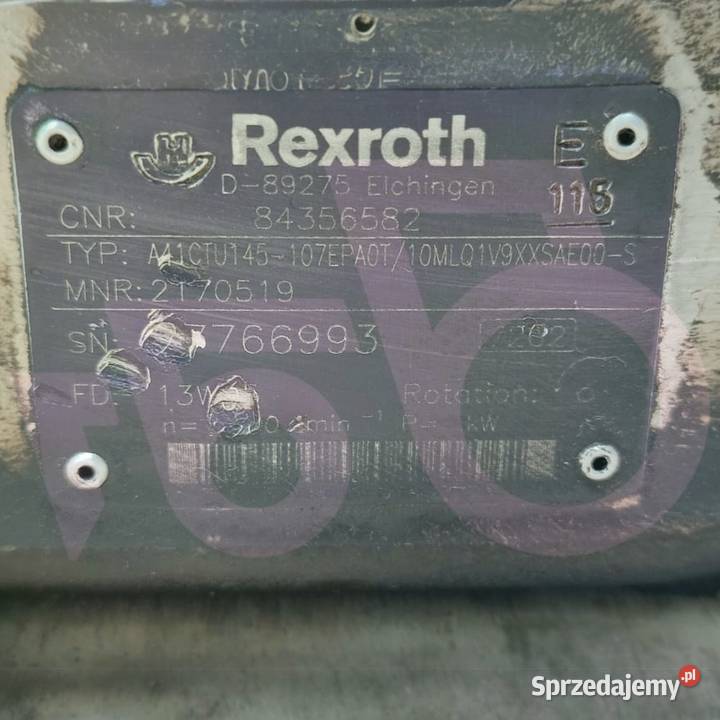 Silnik A41CTU145 hydrostatyczny R902170519 Pozostałe Wilkowo