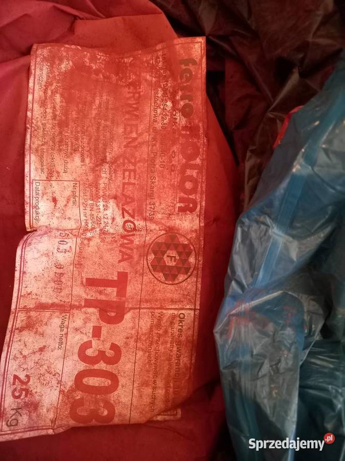 Barwnik do betonu i zapraw czerwony TP303 Jarosław sprzedam