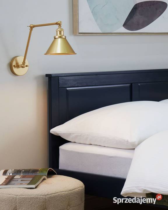 Zestaw 2 lamp ściennych Regulowana Metal Złoty Świdnica