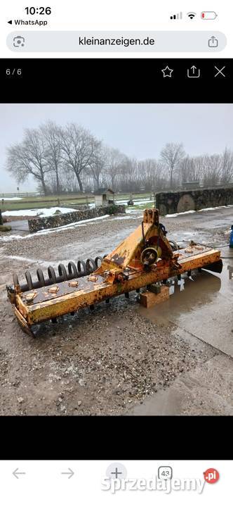 Brona aktywnaobrotowa Maschio Kuczów sprzedam