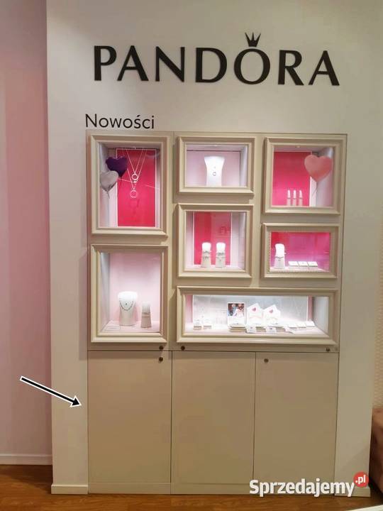 Gabloty witryna lada meble sklepowe jubilerskie