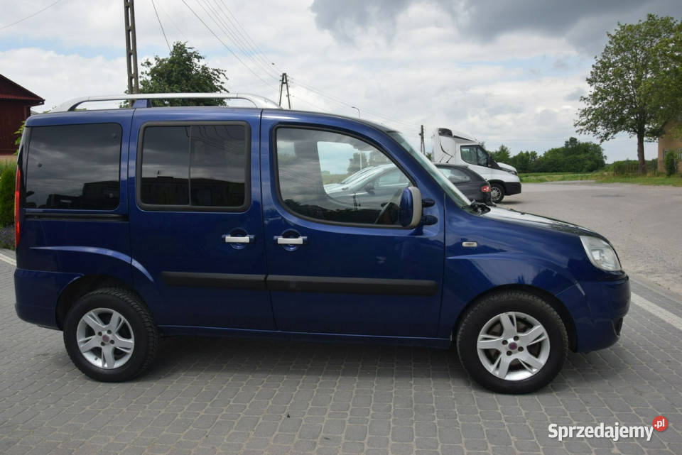 Fiat Doblo 14B Klima 5Osobowy 163 Sprowadzony I benzyna Majdan Sieniawski