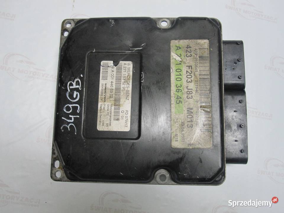 MERCEDES C 18 143 07R A2711535291 A0014466902 osobowe
