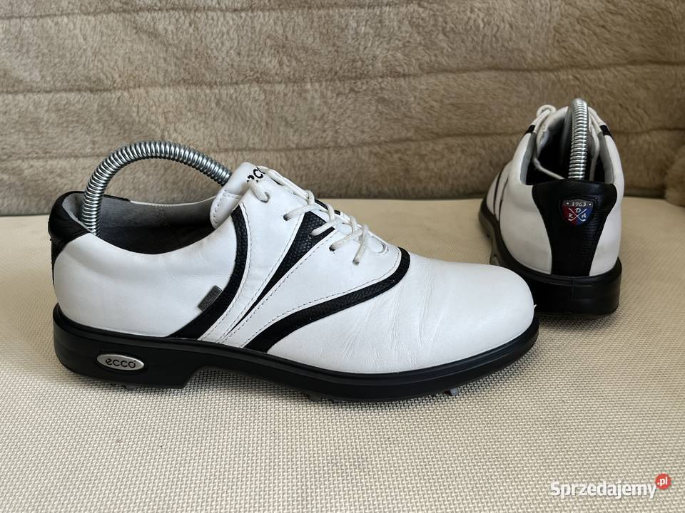 Damskie skórzane buty do golfa z GoreTex Ecco Jastrzębie-Zdrój
