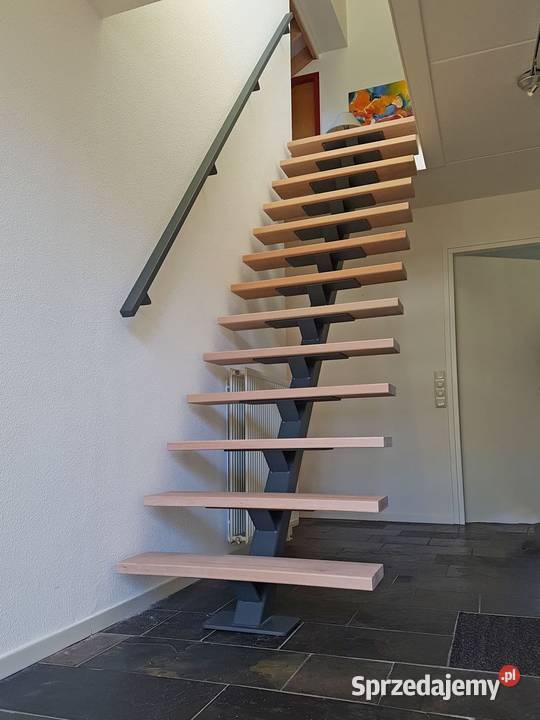 Schody Jednobelkowe jednowangowe produkcja