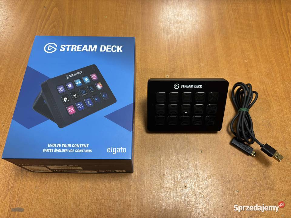 Panel sterowania Elgato Stream Deck 15 klawiszy Elektronika Elbląg