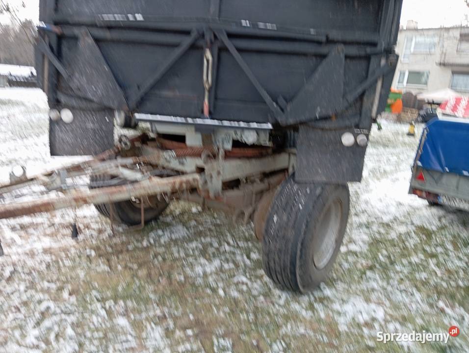 Przyczepa Cieżarowo Rolnicza Bss Brandys nieuszkodzony Kobierzyce