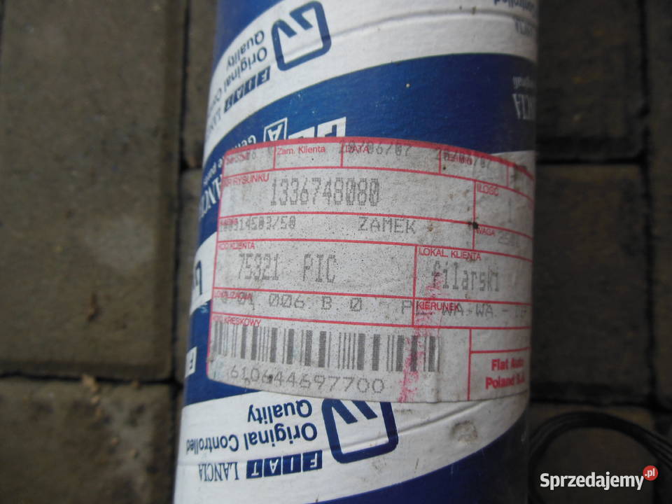 1336748080 Mechanizm klamki drzwi tylnych do dostawcze Klamki wewnętrzne Kozy