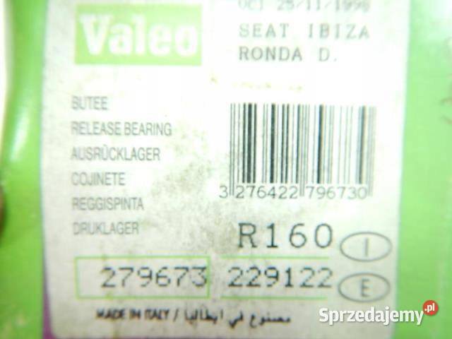 ŁOŻYSKO OPOROWE SPRZĘGŁA SEAT IBIZA I RONDA lubelskie sprzedam