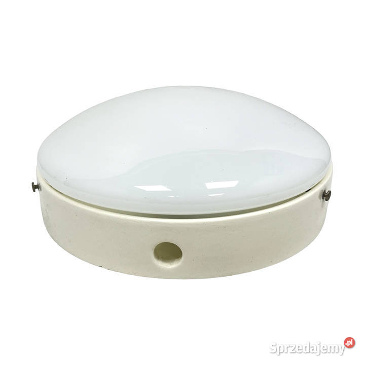 Stary ceramiczny plafon lampa warsztatowa ZAOS Warszawa sprzedam