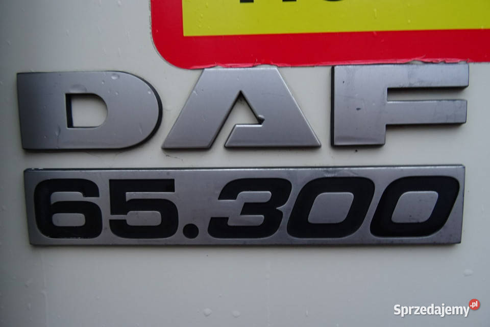 DAF CF 65300 Euro 5 kontener 21 pal winda klapa Góra Kalwaria sprzedam