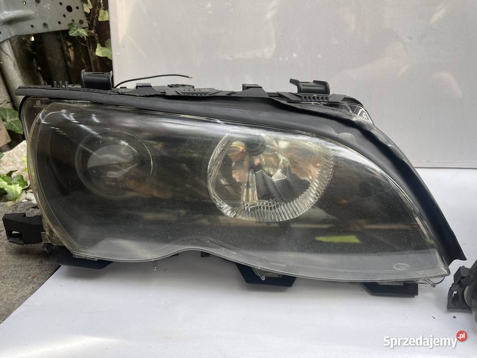 BMW 3 E46 KOMPLET LAMP H7 SOCZEWKA Ostroróg