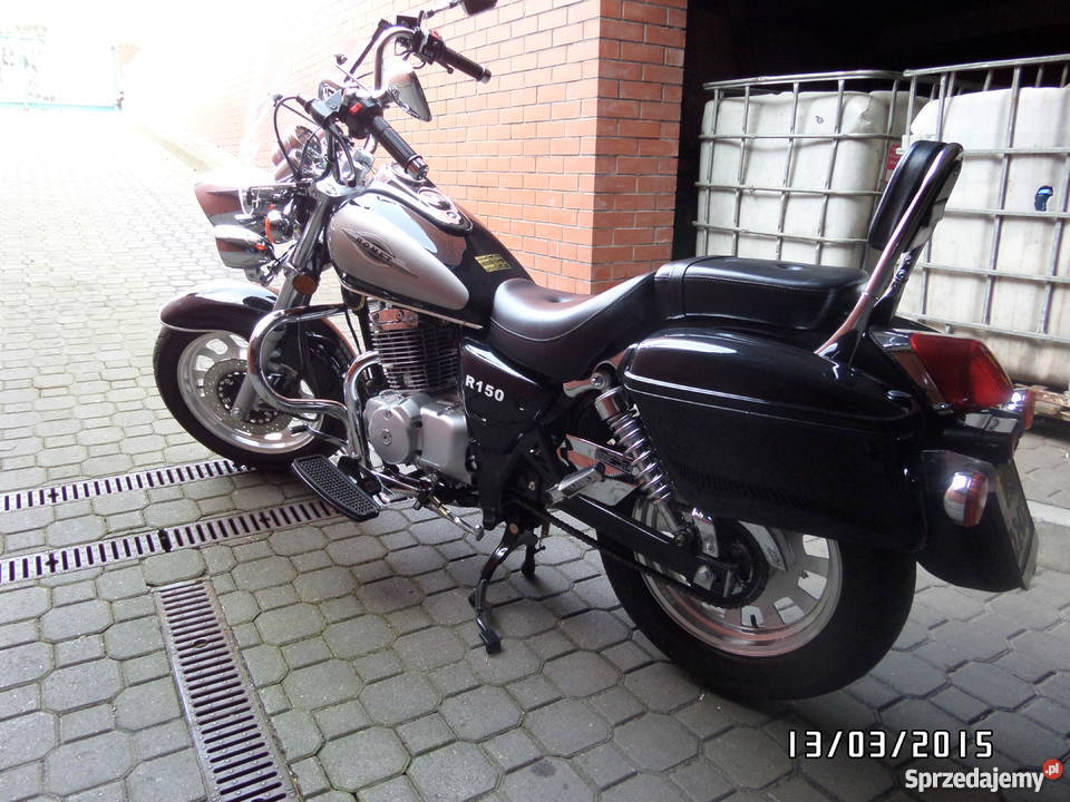 ROMET R 150 CHOPPER elektryczny starter Romet Szczecin