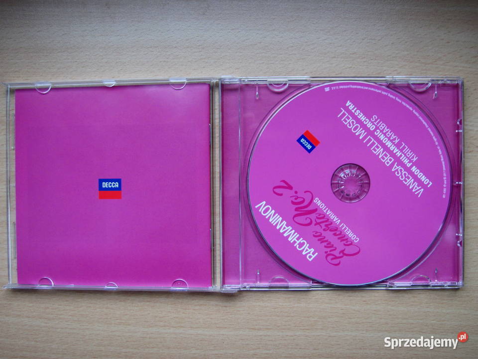 Vanessa Benelli Mosell Rachmaninov Piano Płyty i kasety Sosnowiec