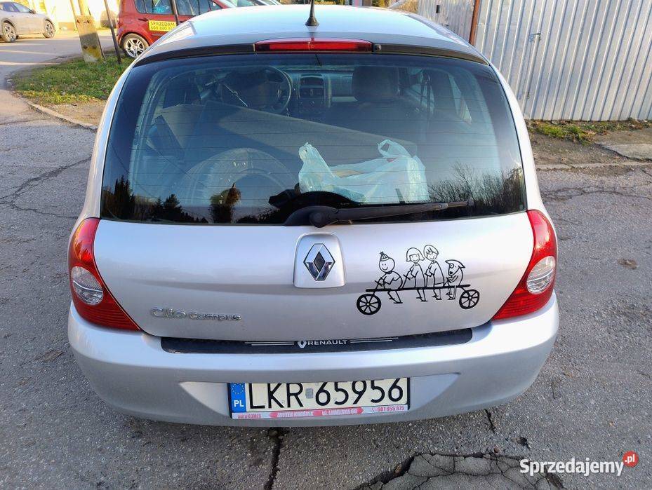 Renault Clio Campus 2008 r 12 B Stan Jarosław sprzedam